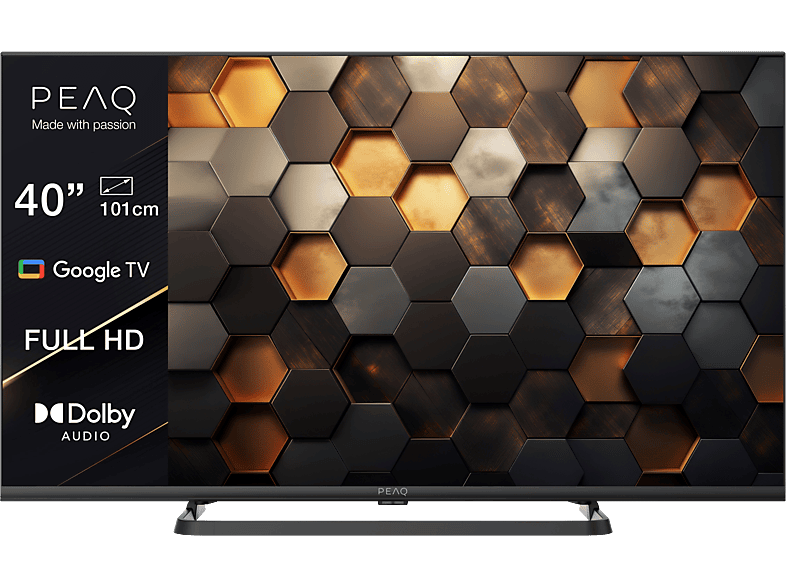 PEAQ PTV 40GF-5024C TV (Flat, 40 / 100 cm, Full-HD, Smart TV, Google TV)