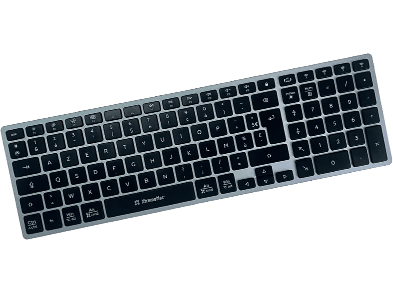 XtremeMac - Wireless Aluminum Multi-connection Keyboard