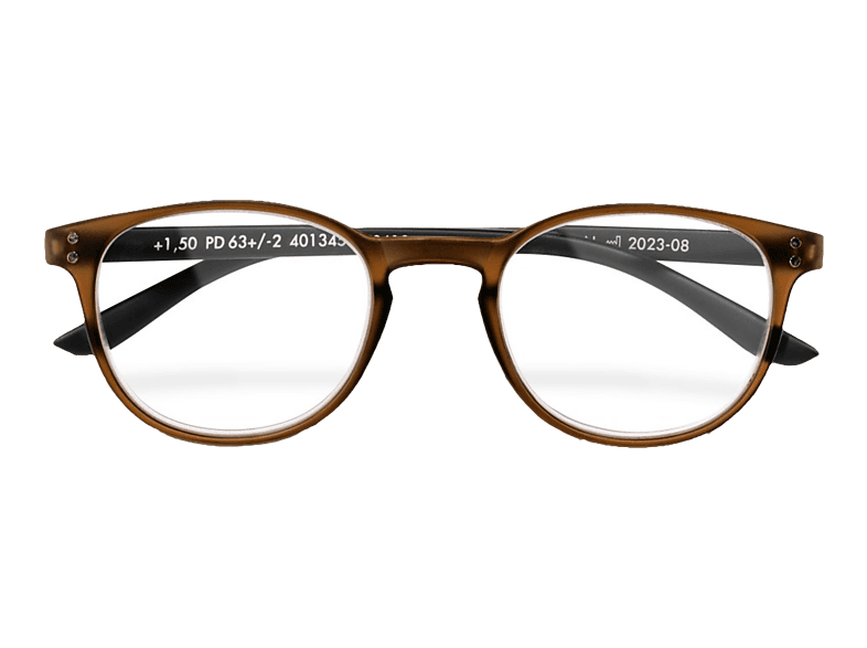 HAMA 96234 +2.0 dpt - Lesebrille (Braun/Schwarz Matt)