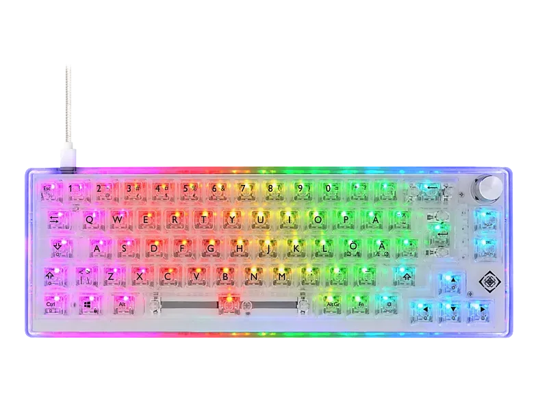 DELTACO - Game-Bundle, TKL Gaming Keyboard mech, Anthrazit