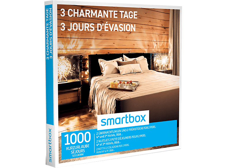 SMARTBOX 3 Charmante Tage - Geschenkbox