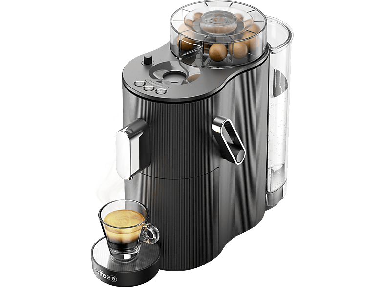 CoffeeB Globe Black Kaffeemaschine – CoffeeB Maschine/CoffeeB Kaffeemaschine – schwarz