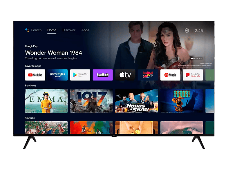 OK OTV 65AQU-5023C - TV (65 , UHD 4K, QLED)