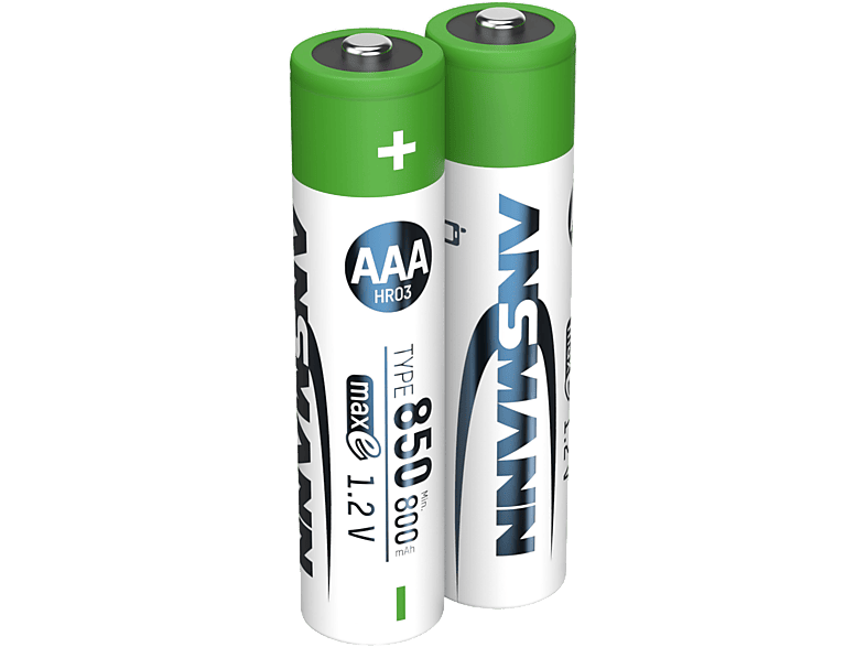 ANSMANN Micro AAA Ni-MH 800 mAh 2 Stück - DECT Telefonakku