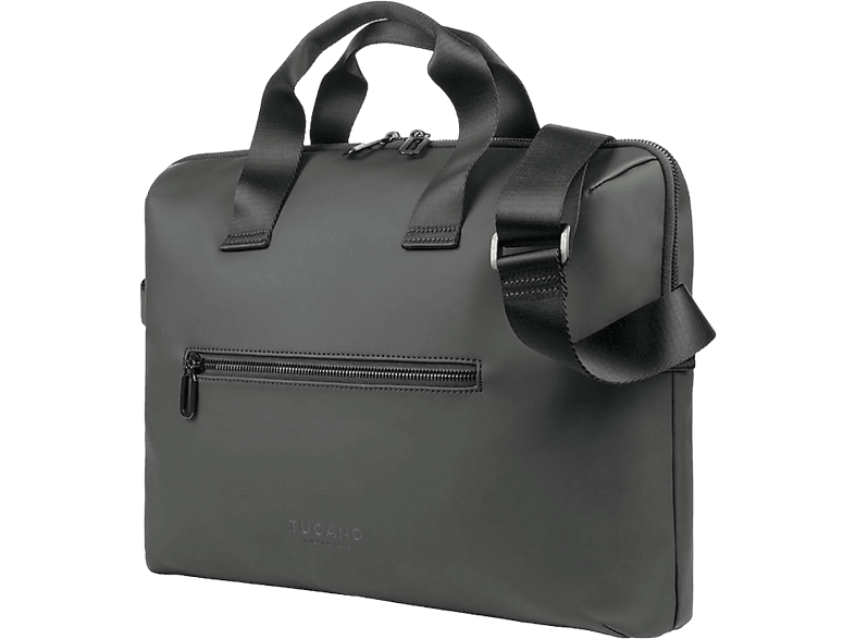 TUCANO Laptop-Tasche Gommo Schwarz Stoff - Laptop-Tasche