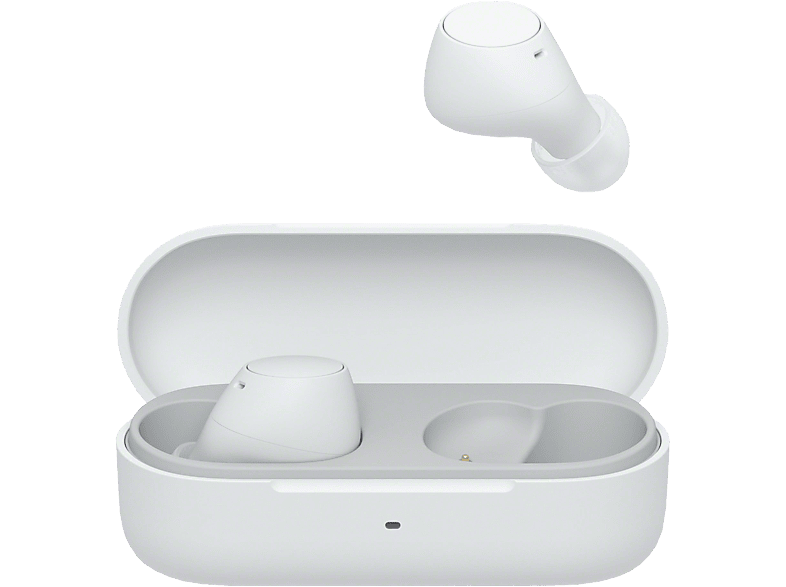 Sony WFC510W.CE7 In Ear Kopfhörer Bluetooth® Stereo Weiß Ladecase Handy