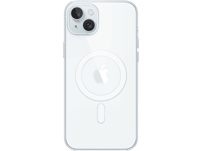 APPLE Clear Case mit MagSafe, Backcover, Apple, iPhone 15 Plus, Transparent