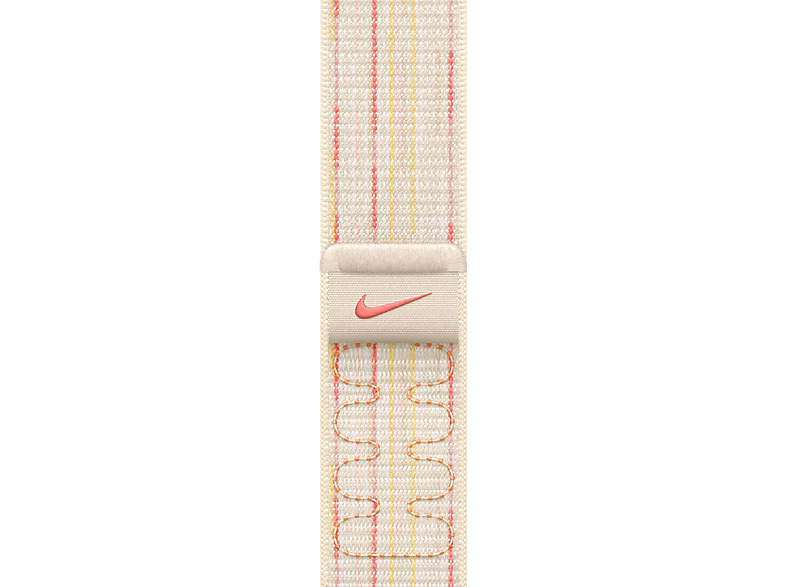 APPLE 42 mm Nike Sport Loop, Armband, Apple, Polarstern/Pink