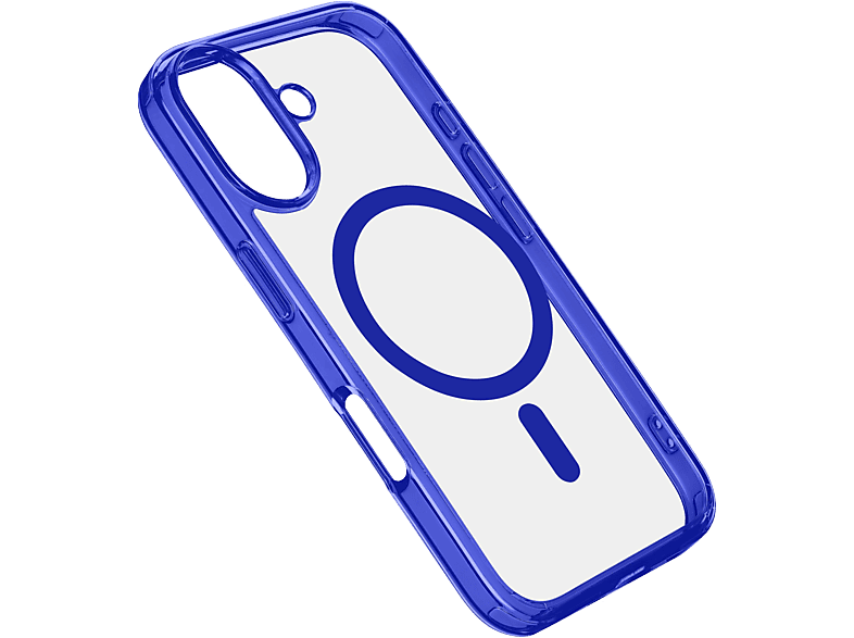 CELLULARLINE Iconic MS, Backcover, Apple, iPhone 16, Blau