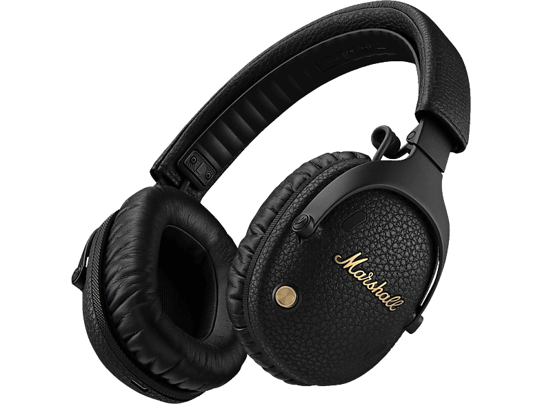 Marshall Monitor III ANC Black - Over-Ear, Bluetooth, Noise Cancelling Handy Headset – Over Ear Kopfhörer/On Ear Kopfhörer – schwarz