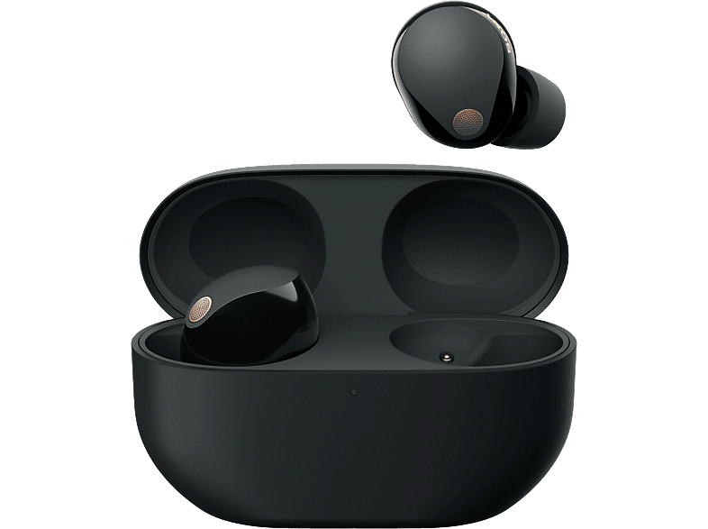 Sony WF-1000XM5 In Ear Headset Bluetooth® Stereo Schwarz High-Resolution Audio, Noise Cancelling Batterieladeanzeige,
