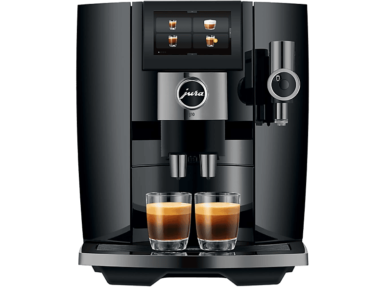 JURA J10 Piano Black (SA) Kaffeevollautomat – JURA Kaffeevollautomaten Haushalt