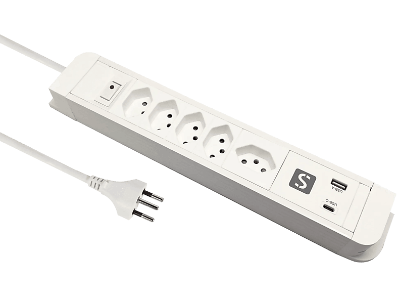 Schöneberger Steckdosenleiste | 5 x Typ 13 | 2.3 kw