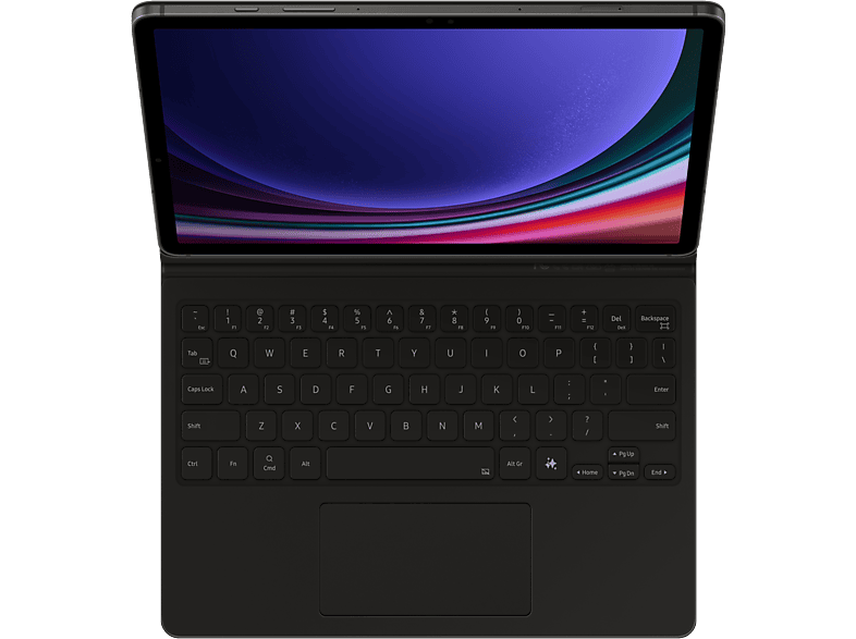 Tablet Samsung Tab S9/ S9 FE QWERTZ (CH) Tablet-Tastatur mit Hülle Passend für Marke (Tablet): Samsung Samsung Galaxy