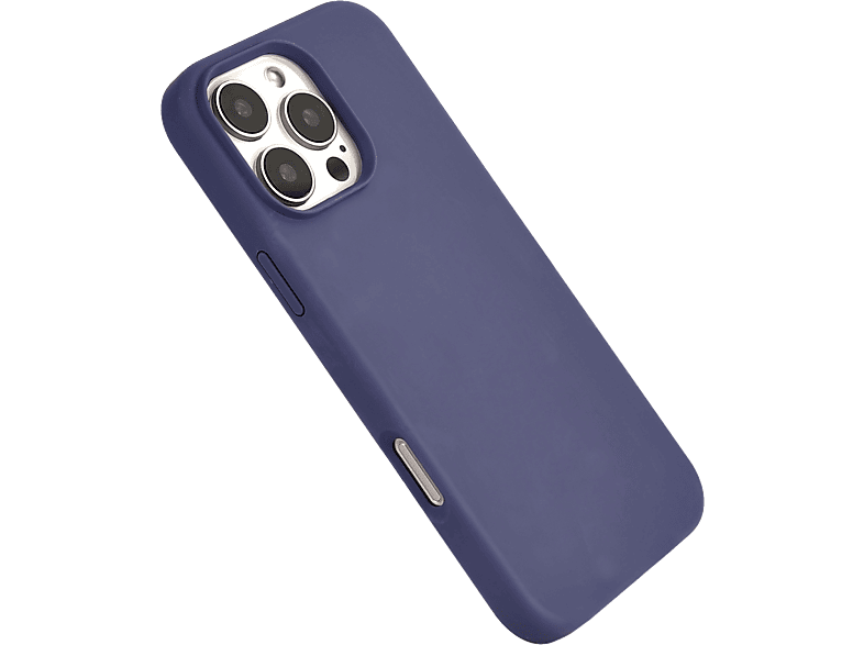 ISY ISC 2353 Silicone Case, Backcover, Apple, iPhone 16 Pro Max , Pacific Blue