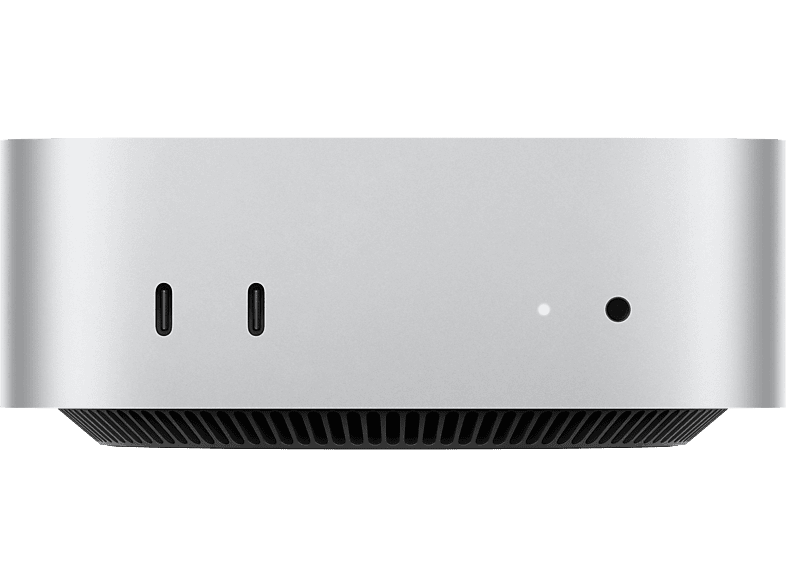 APPLE Mac mini (2024) M4, Mini PC mit Apple M-Series M4 Prozessor, 16 GB RAM, 256 SSD, GPU, macOS