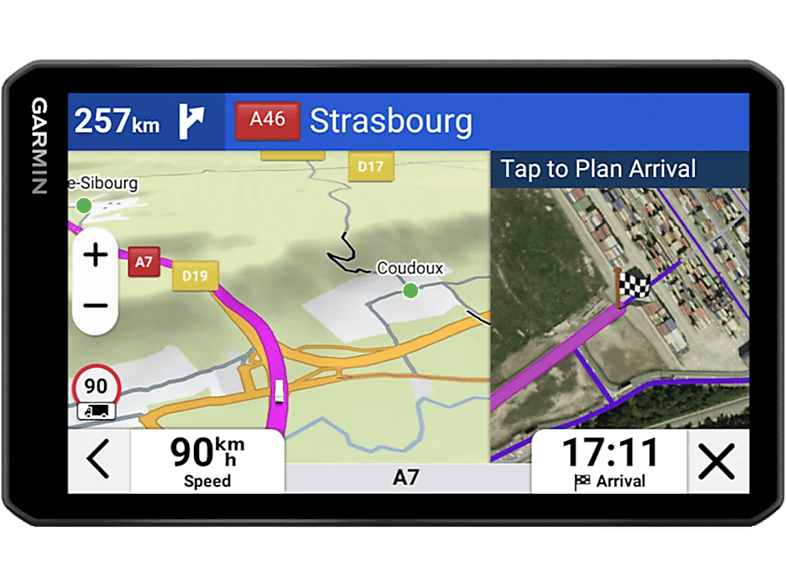 Garmin dēzl™ LGV720 MT-S LKW Navigation – Navigationsgerät