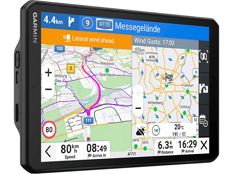 Garmin dēzl™ LGV820 MT-S LKW Navigation – Navigationsgerät