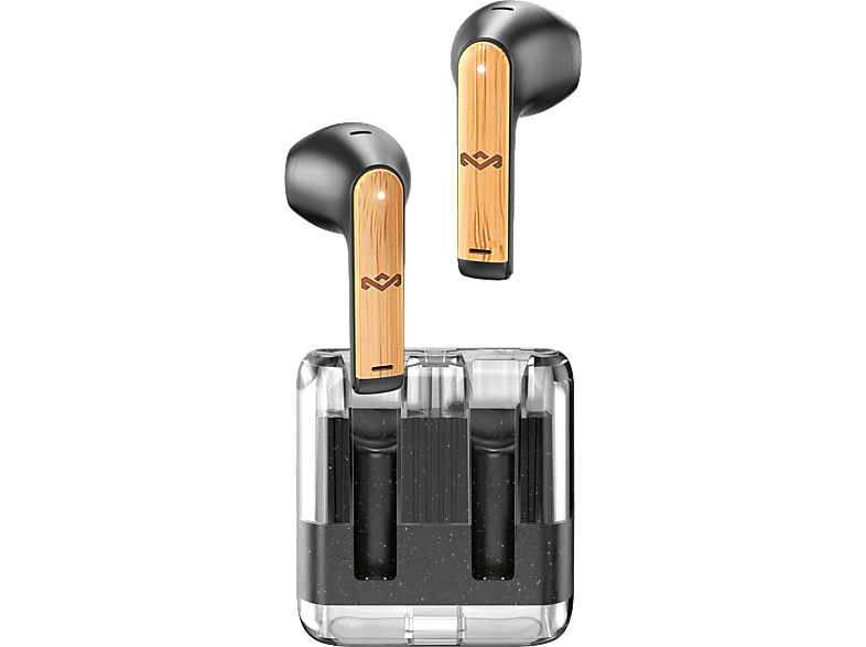 HOUSE OF MARLEY Zion, In-ear True Wireless Kopfhörer Bluetooth Schwarz/Braun