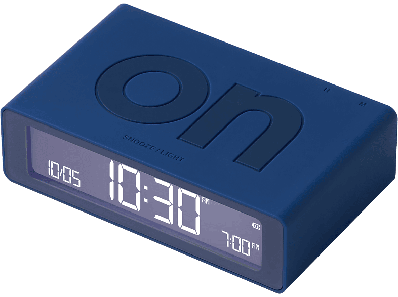 Lexon Wecker Flip Blau - Farbe: Dunkelblau - Wecker