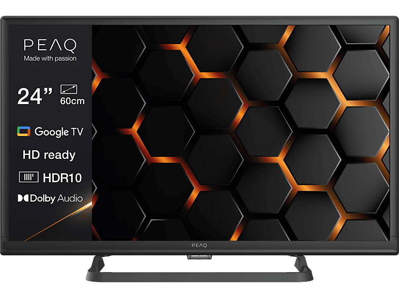 PEAQ PTV 24GH-5124C TV (Flat, 24 / 60 cm, HD-ready, Smart TV)