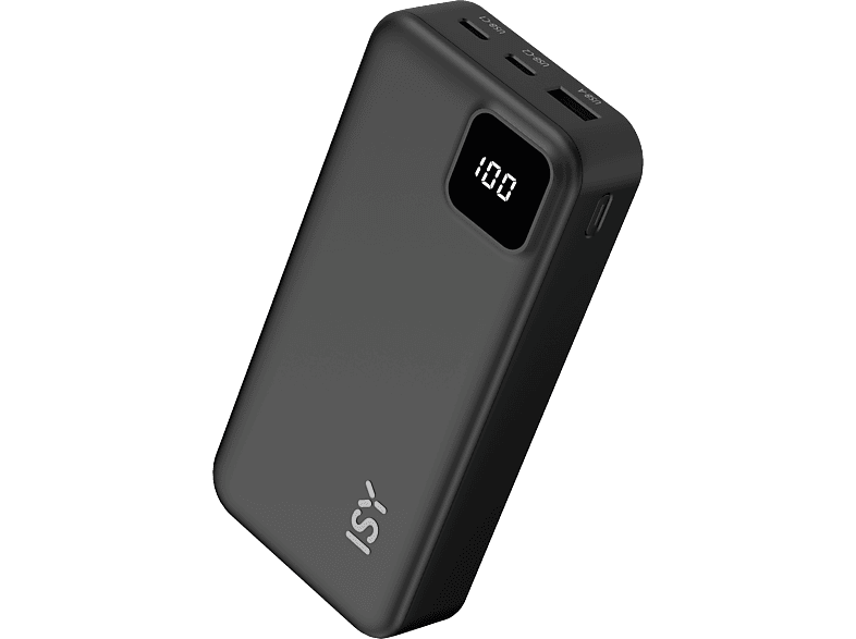 ISY IPP-20001 Powerbanks 20000 mAh Schwarz