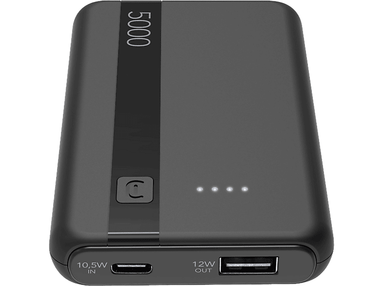 Cellularline 5000 Power Bank – Powerbank – schwarz