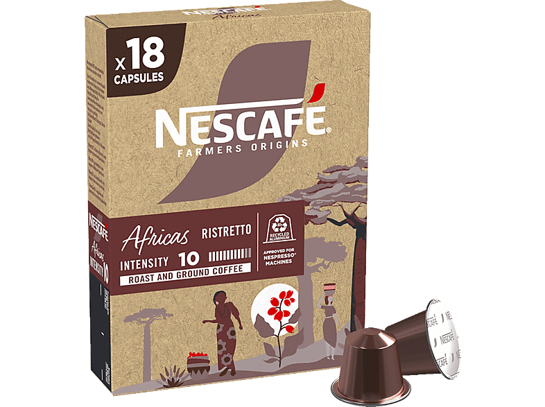 NESCAFÉ Farmers Origins Africas Kaffeekapseln (Nespresso® System)