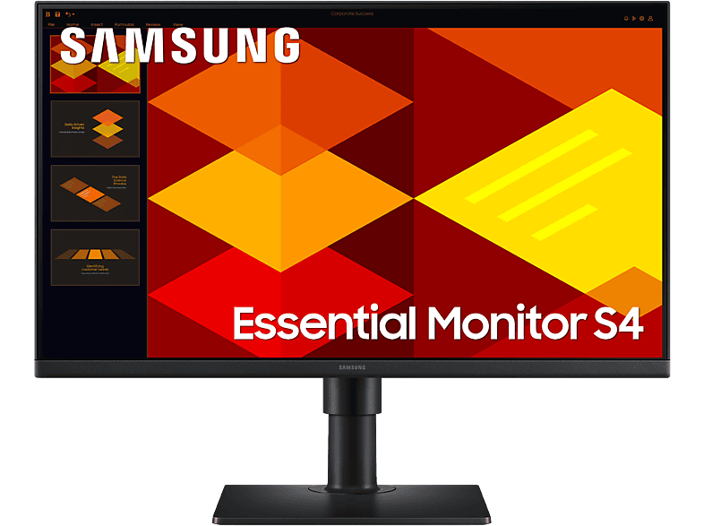 SAMSUNG LS24D400GAU 24 Full-HD Monitor (5 ms Reaktionszeit, 100 Hz)