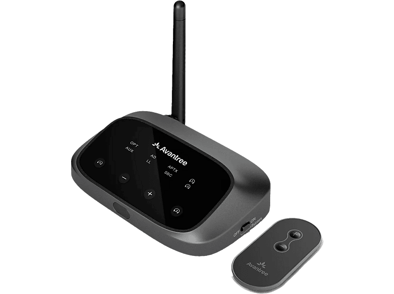 AVANTREE Oasis+2 Bluetooth Transmitter, Grau