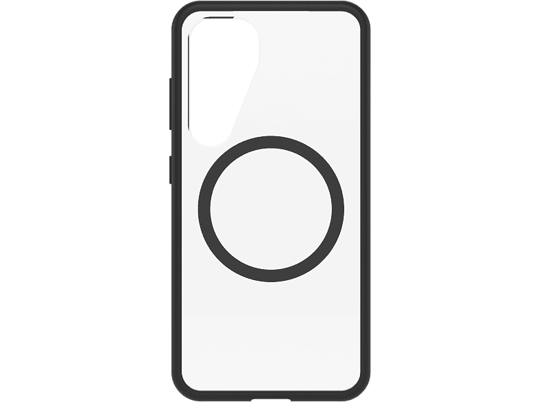 OTTERBOX React Series Case mit Magnet, Backcover, Samsung, Galaxy S25, Black Crystal