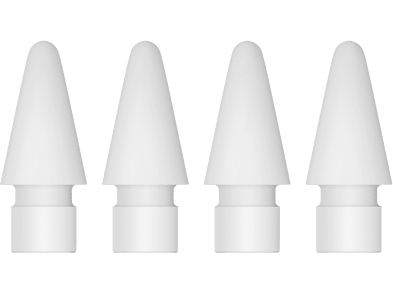 Apple Pencil Tips Ersatzspitzen 4er Set Weiß