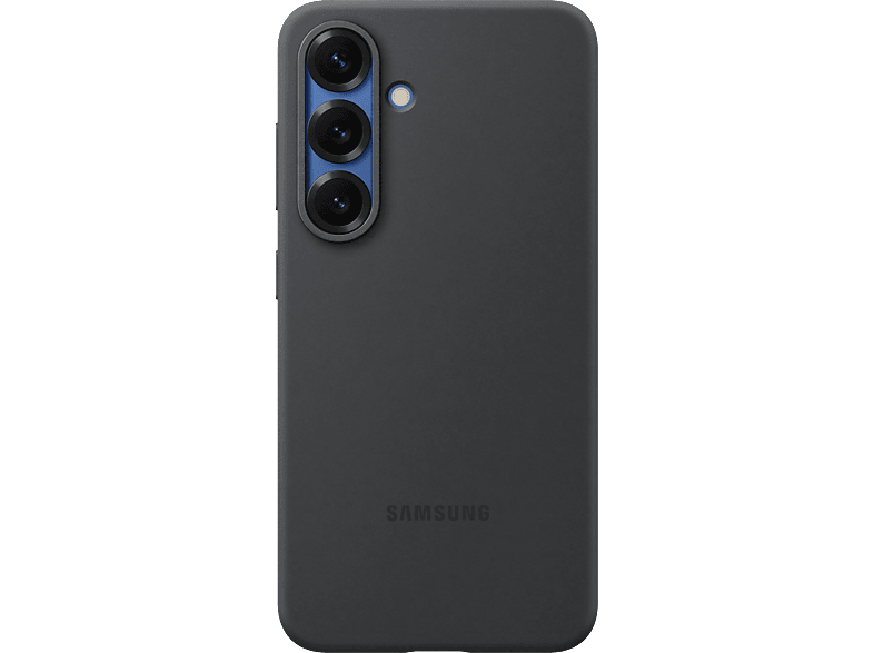Samsung Galaxy S25 Silikon-Cover Silicone Case Black Smartphone Hülle – Handyhülle/Handy Tasche – schwarz