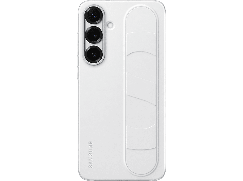 SAMSUNG Standing Grip Case, Backcover, Samsung, Galaxy S25+, Weiss