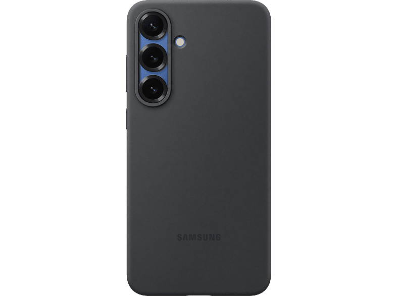 SAMSUNG Silicone Case, Backcover, Samsung, Galaxy S25+, Schwarz