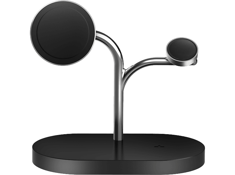 Samsung - 3-in-1 Qi Charger 10W / 7.5W / 5W, Schwarz, One Size