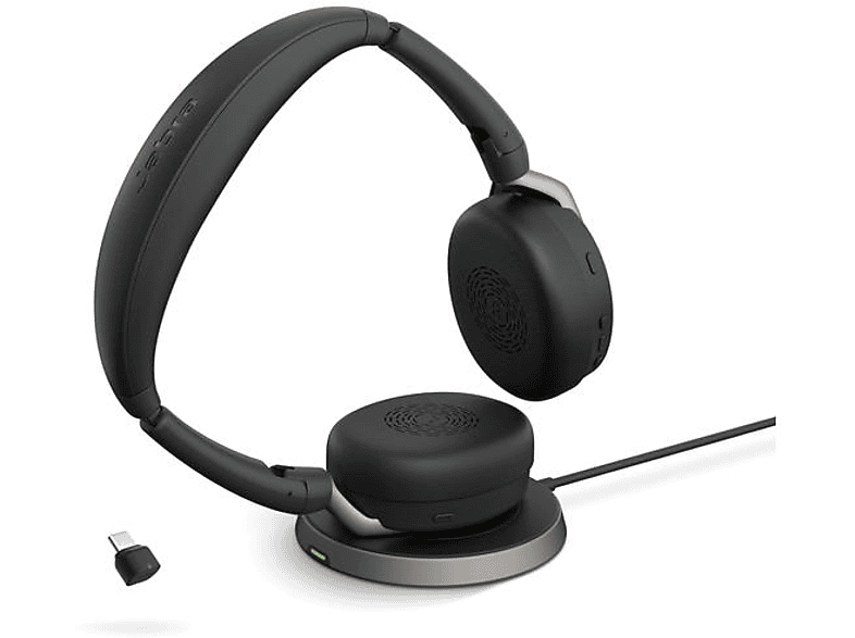 JABRA Evolve2 65 Flex MS BT, USB-C 26699-999-889 Stereo ANC, Link380c, Charger