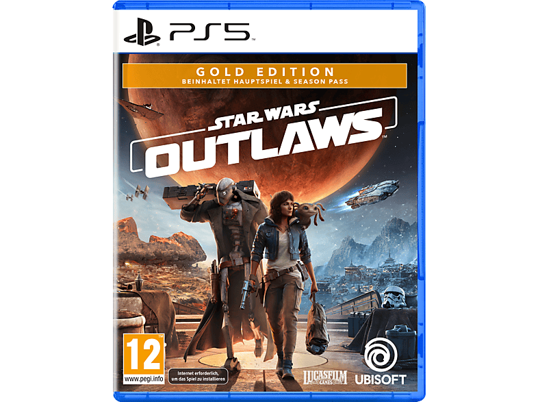 Ubisoft PS5 Star Wars Outlaws Gold Edition (PEGI) [D/F/I] PS5 Games SW – PS5 Games/PS5 Spiele