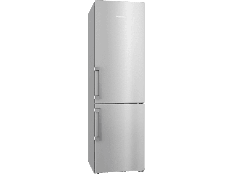 Miele KFN 4799 CDE CleanSteel Kühl-/Gefrierkombination – Kühlschrank mit Gefrierfach freistehend – edelstahl