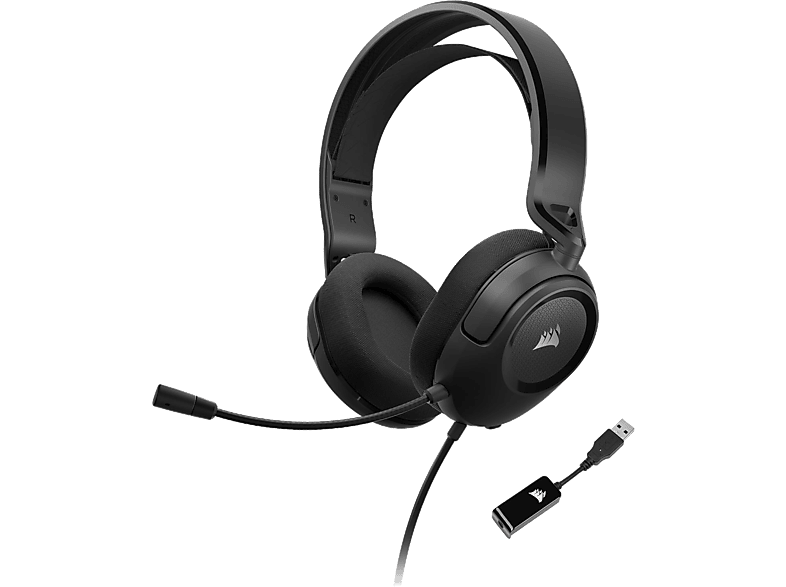 CORSAIR HS35 SURROUND v2, Over-ear Gaming-Headset Schwarz