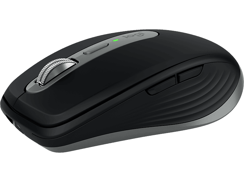 LOGITECH MX Anywhere 3S für Mac Maus, Kabellos, 8000 dpi, Optisch mit Leuchtdioden, Space Gray