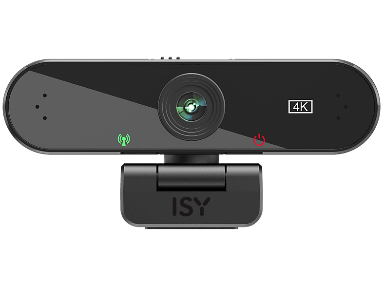ISY IW-3000 4K Webcam, Schwarz