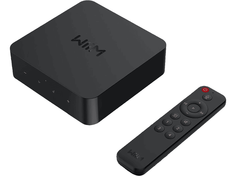WIIM Pro Plus Network Audio Player, Schwarz