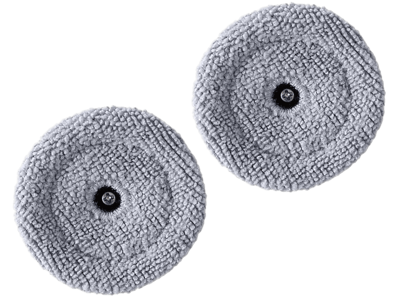 Roborock Moppads 2er Pack Mop Pads – Staubsauger Roboter Zubehör – grau