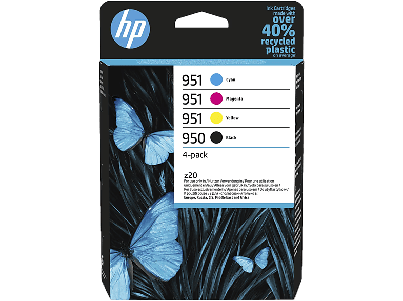 HP Combopack 950/951 CMYBK 6ZC65AE OJ Pro 8100 1000/700 S.