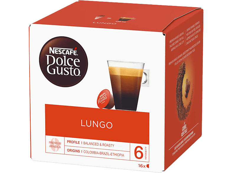 NESTLE DOLCE GUSTO Kaffeekapseln LungoArabica