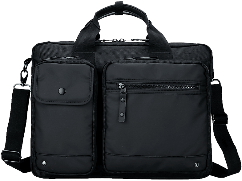 ISY INB-6000 Notebook Tasche Umhängetasche für Universal Polyester, Schwarz