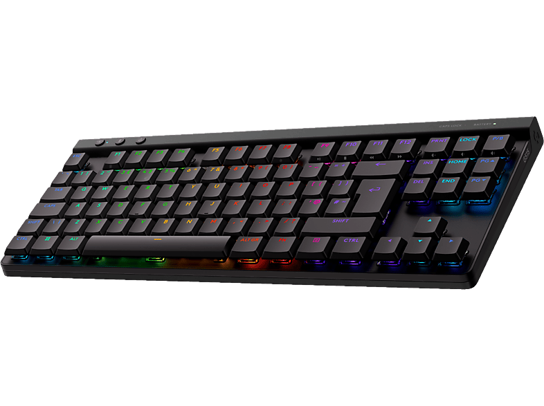 Logitech G G515 LIGHTSPEED TKL Wireless - BLACK - CH - TACTILE Mechanische RGB-Gaming-Tastatur – Tastatur/Keyboard – schwarz