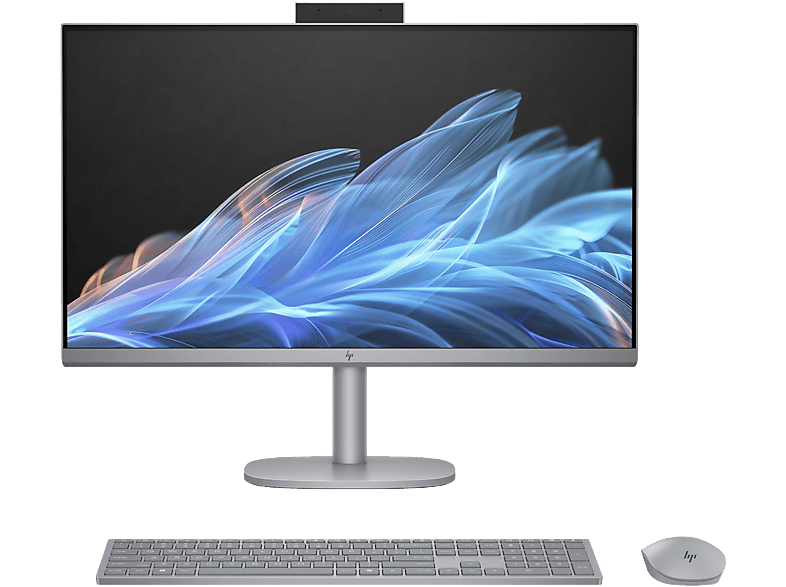 HP OmniStudio X 27-cs0510nz, All-in-One-PC, mit 27 Display, Intel® Core? Ultra 5 125H Prozessor (18 MB Cache, bis zu 4.50 GHz), 16 GB RAM, 1 TB SSD, Arc? Onboard Graphics, Meteor Silver, Windows 11 Home