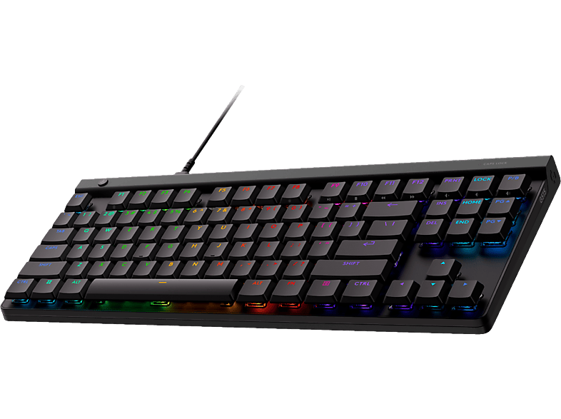 LOGITECH G515 TKL (Tactile, CH Layout), Gaming Tastatur, Kabelgebunden, Schwarz
